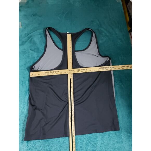 Under Armour Top Size Extra Large Womens Black Cold Gear Athletic Race - Picture 6 of 7